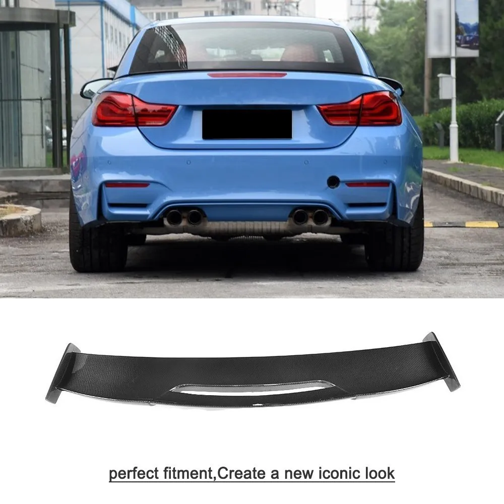 Задний спойлер багажника из углеродного волокна для BMW 3 серии M3 E90 E92 F80 F82 M4 2008