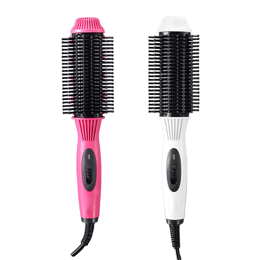 

2 In 1 Professional Hair Dryer Brush Electric Hair Curler Comb Hair Brush Roller Hair Supplies EU Plug high Quality