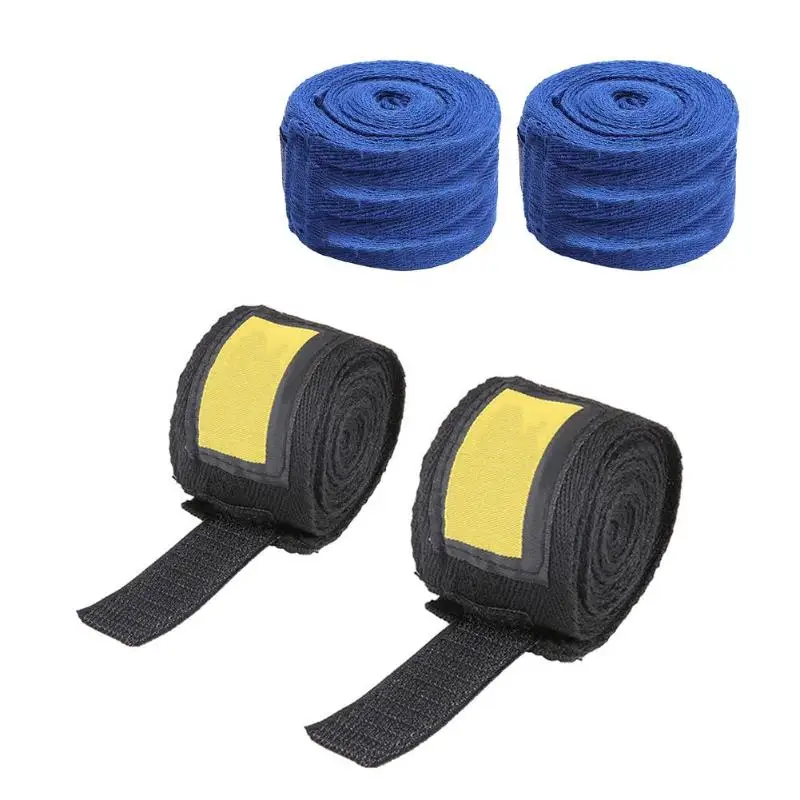 2pcs 2.5m Length Universal Cotton Sports Strap Boxing Bandage Hand