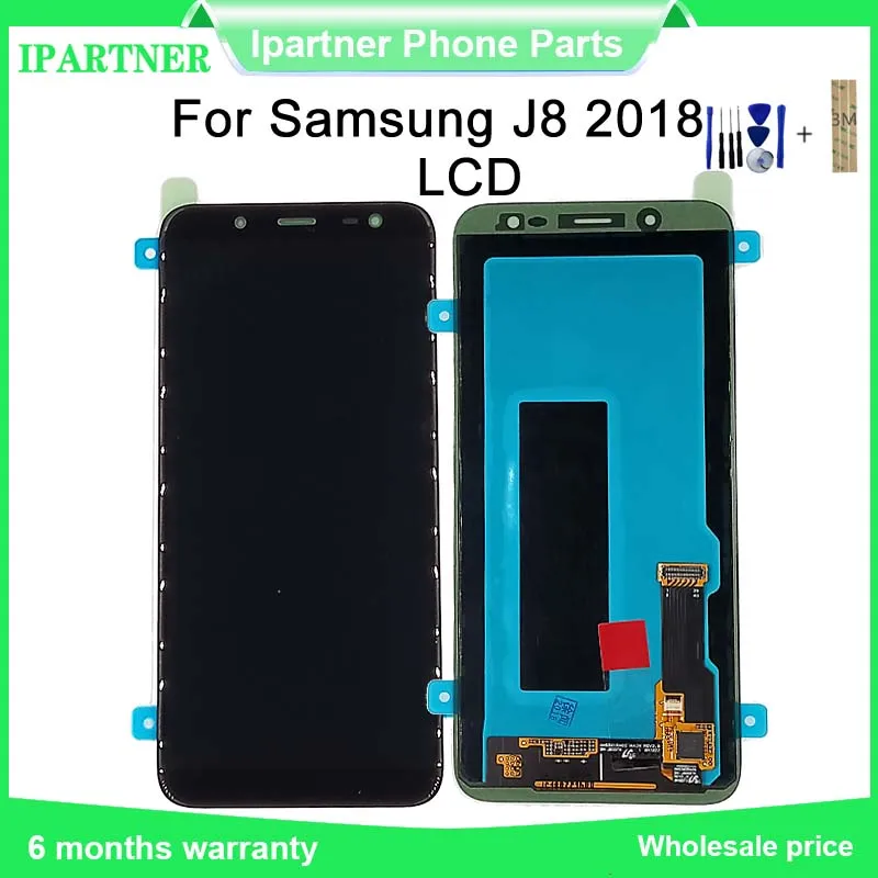 

6" For Samsung For Galaxy J8 2018 J800 J800FN LCD Display Touch Screen Digitizer Assembly 6 inch No Dead Pixel