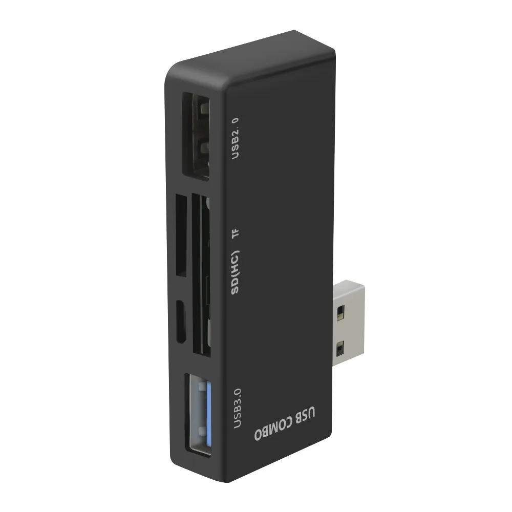 CHYI мульти хаб адаптер к USB 3,0+ USB 2,0+ SD TF кард-ридер+ микро USB порт зарядки USB разветвитель для microsoft Surface Pro