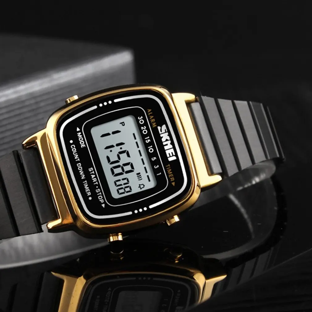 

Fashion hipster multi-function watch female waterproof electronic watch