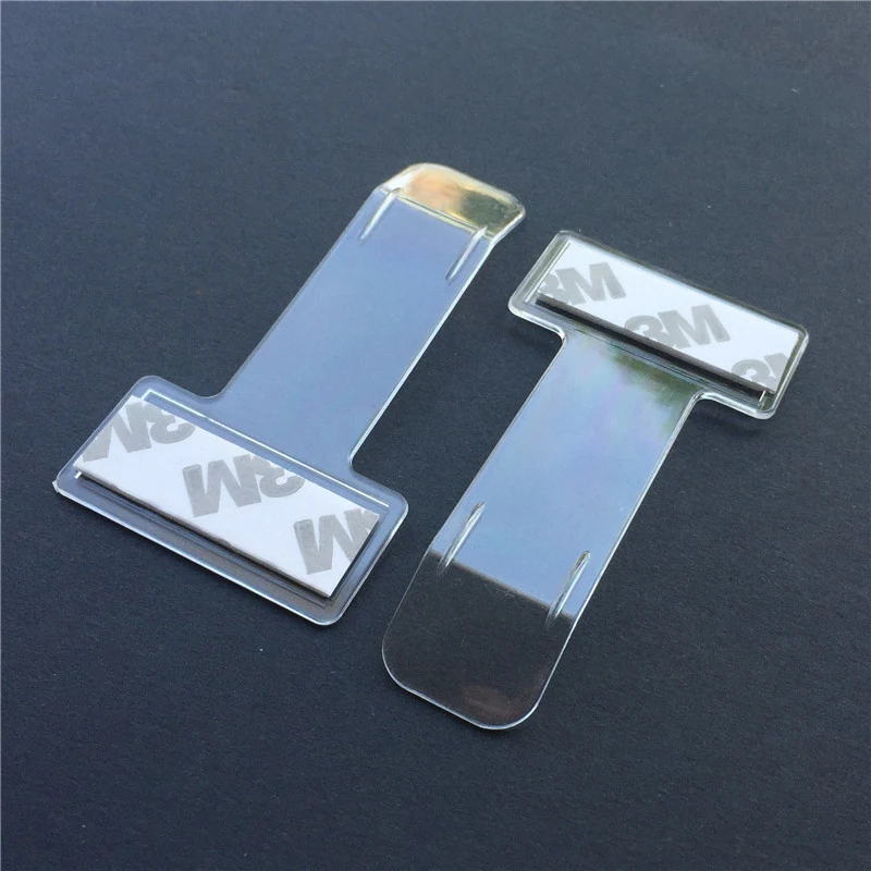 

POSSBAY Mini Car Parking Ticket Folder Clip Auto Card Windshield Sticker Clamp 1/4 Pcs Office Home Auto Ticket Clips Accessories