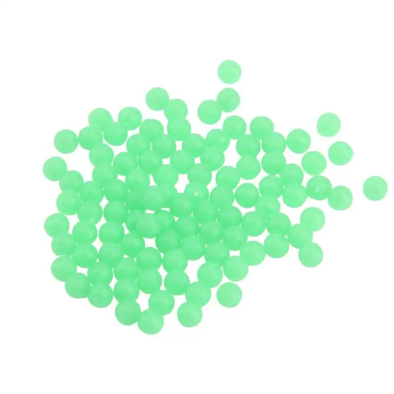 

Sikiwind 100pcs Round Mixed Color PE Plastic Stopper Beads for Carp Fishing Rig Fishing Beads Fishing Lures Tackle Accessories