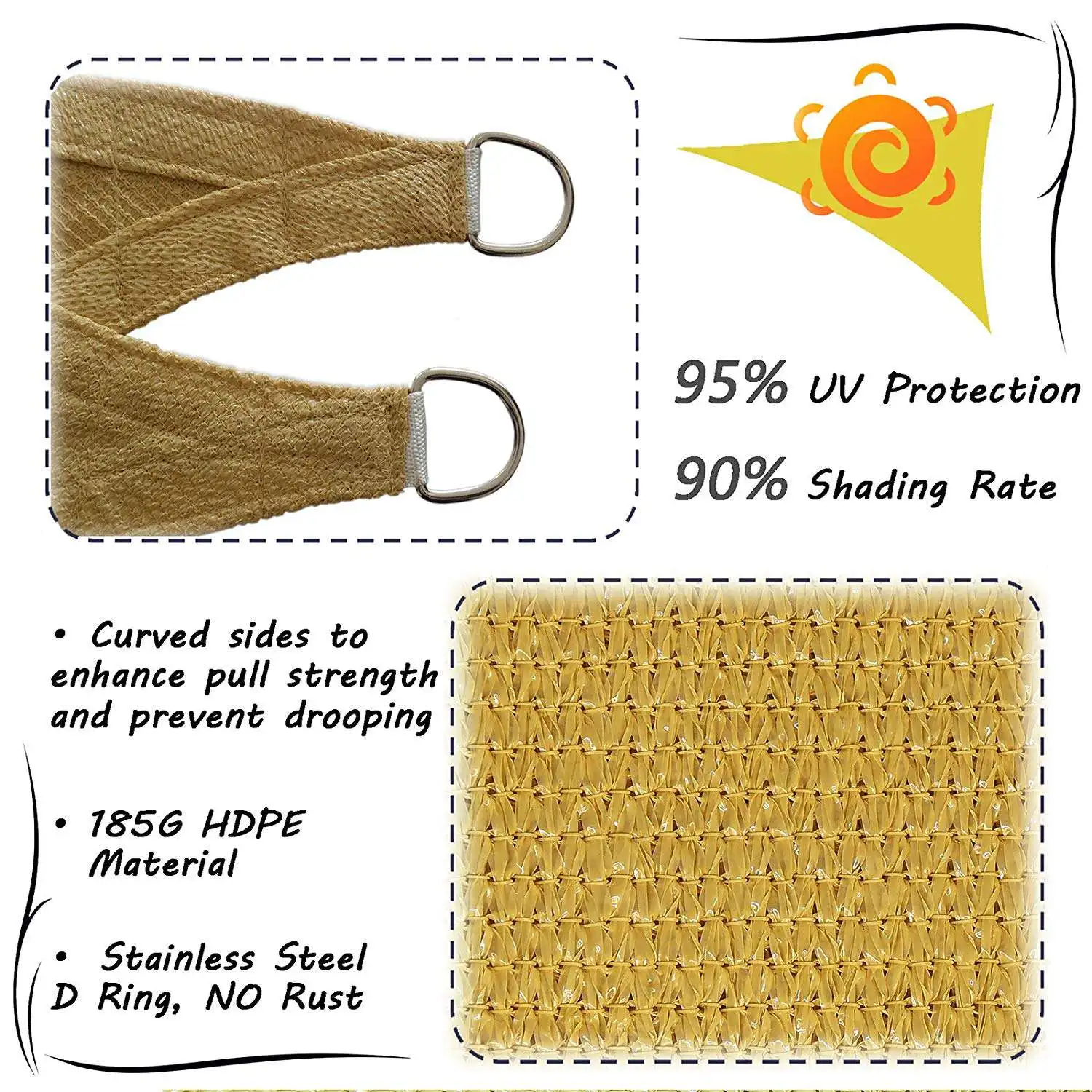 في الهواء الطلق الشمس خيمة مكافحة الأشعة فوق البنفسجية واقية كتلة للتخييم التنزه ساحة الشمس المأوى حديقة الباحة خيمة