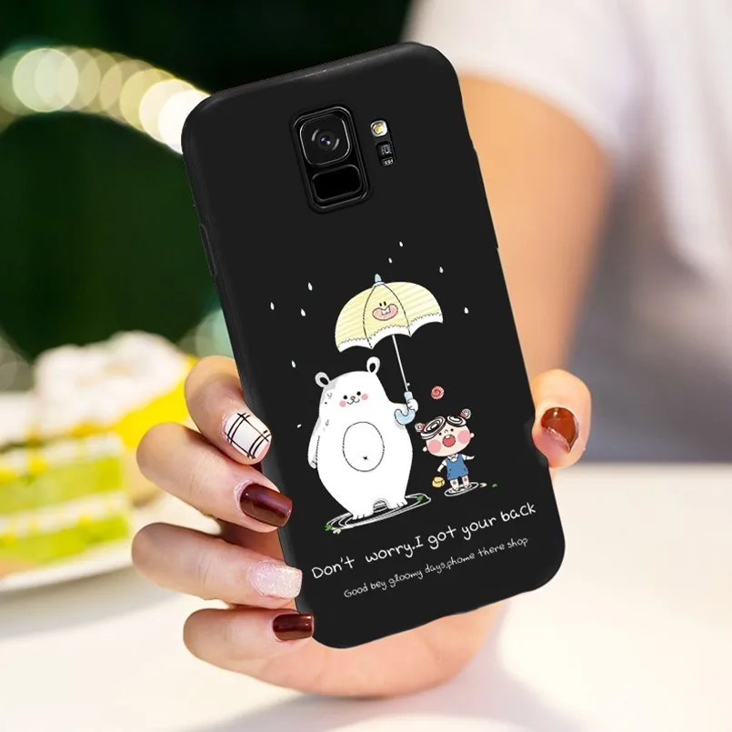 Silicone Case For Samsung Galaxy S9 Cover Cute 3D Animal Relief Design Plus Shockproof Bumper |