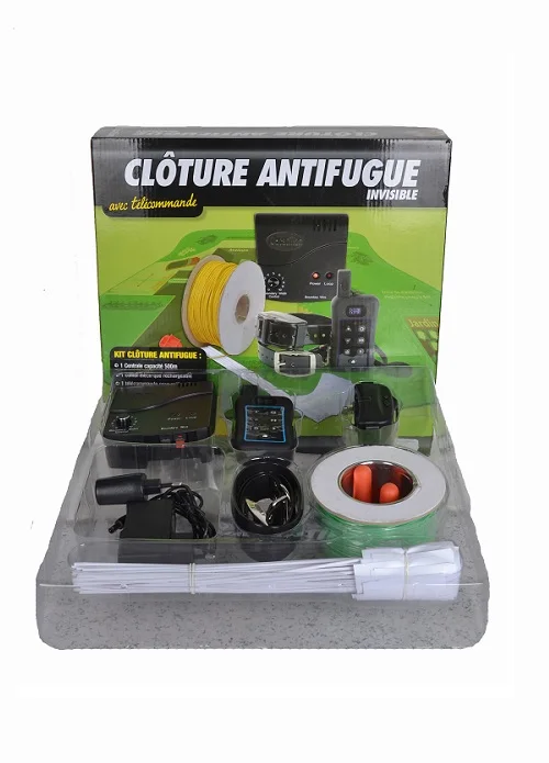 In-ground dog fencing system with  Remote trainer 4