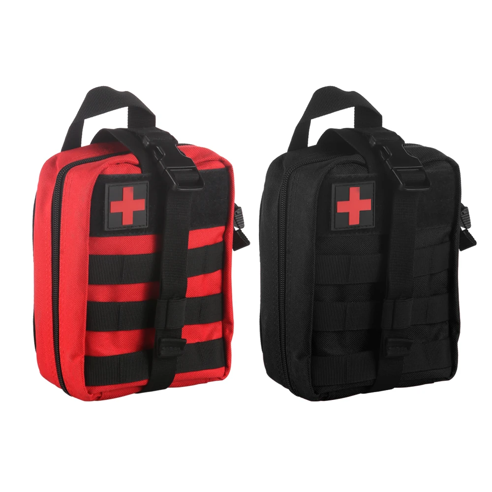 

Tactical Medical Bag 600D Nylon Durable MOLLE Straps First Aid Pouch for Emergency Tactical Situations Survival Medical Bag