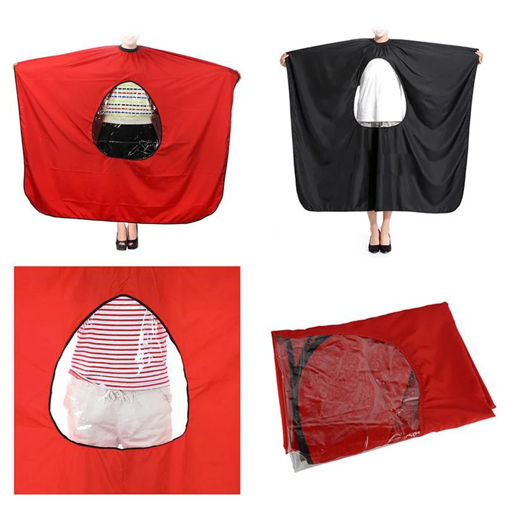 Professional Cutting Hair Waterproof Cloth Salon Barber Gown Cape Hairdressing Hairdresser Capes Can play cell phone #4 colors Professional Cutting Hair Waterproof Cloth Salon Barber Gown Cape Hairdressing Hairdresser Capes Can play cell phone #4 colors