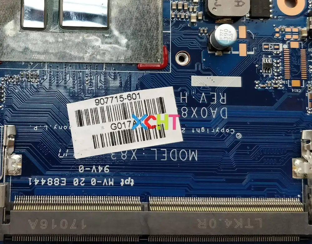  for HP ProBook 450 470 G4 907715-601 907715-001 w i7-7500U CPU UMA DA0X83MB6H0 w 2G N16S-GMR-S-A2 M