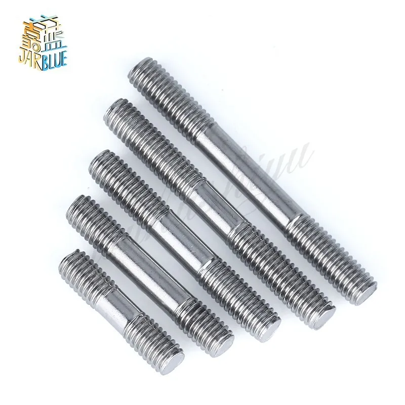 M5x35mm 304 Stainless Steel Double End Thread Stud 20pcs 