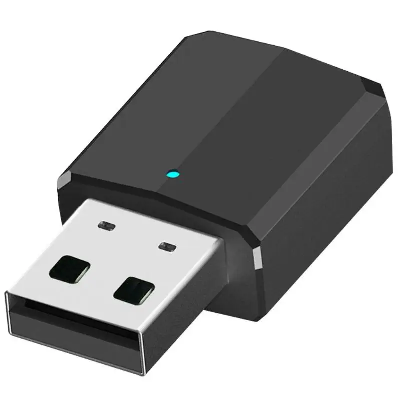 USB Bluetooth 5,0 Ключ адаптер кабель 2 дюйма беспроводной музыкальный аудио приемник передатчик для автомобиля ПК Компьютер ТВ динамик наушники