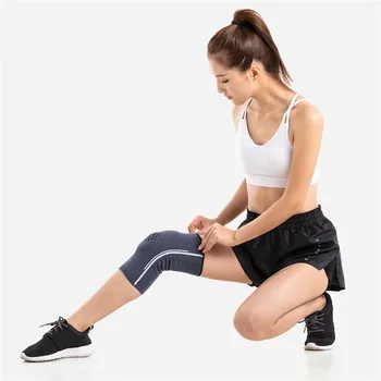 

Knee Pad Sport Unisex Adjustable Breathable High Elastic Silicone Knee Supports Personal Health Care Protective