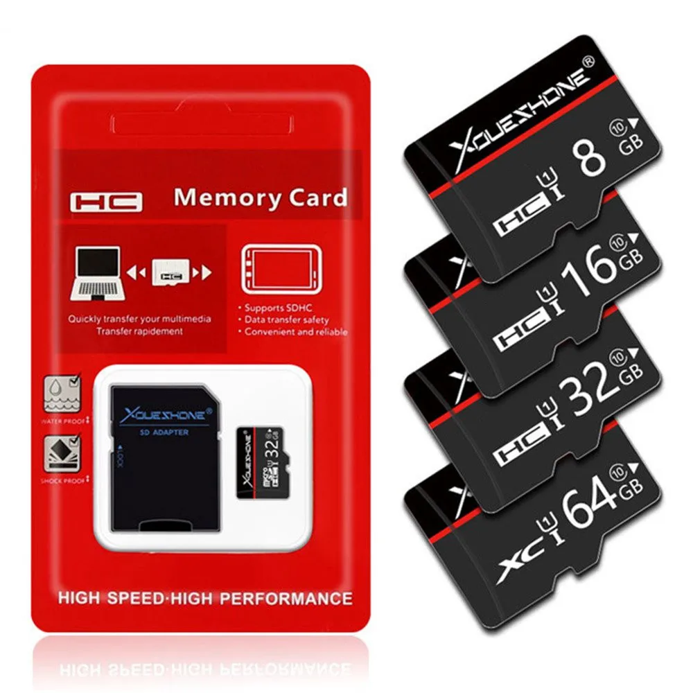 

32GB Class 10 High Speed Memory Card TF Card with SD Adapter for Mobile Phone Camera GPS