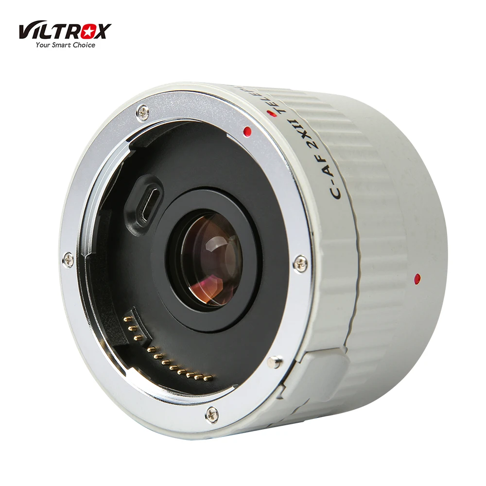 

Viltrox C-AF 2XII Teleconverter Extender Auto Focus Mount Lens for Canon EOS EF Lens for Canon 5D II 7D 1200D 760D 750D Camera