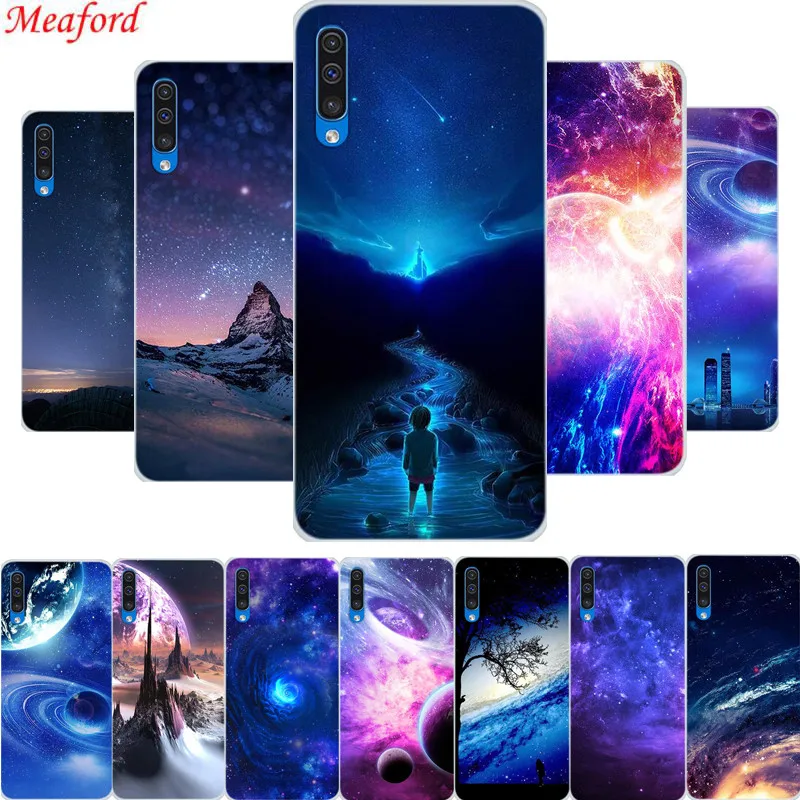 Popular Case For Samsung Galaxy A50 Case Silicone Cool Print Soft TPU Phone Case For Samsung A50 Case A 50 A505F Coque Funda 6.4