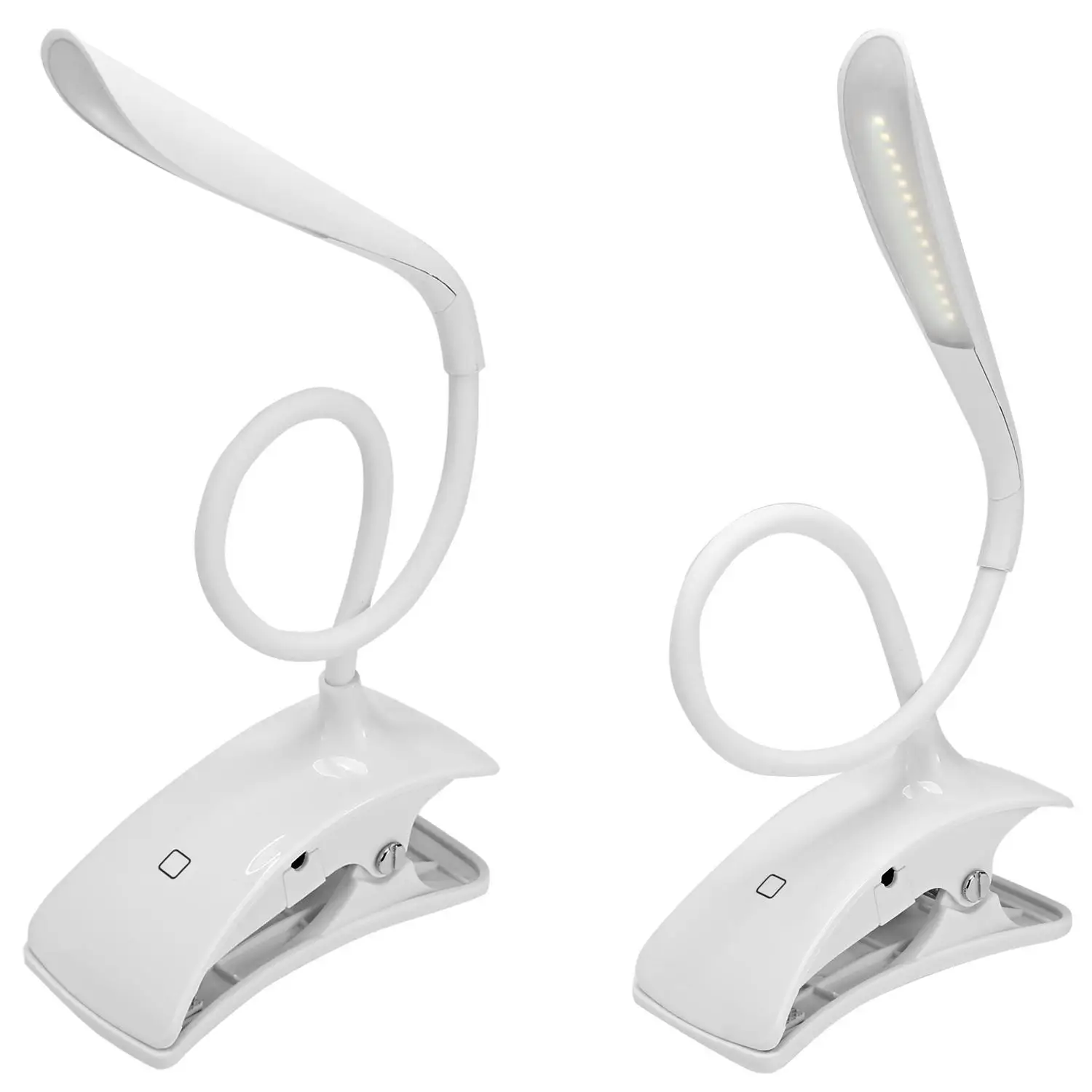 

Bedroom Levels 3 Office 5V 4g Touch White Desk Bedside Desk 500mA 162 Sensitive LED Clip-on Lamp 600LX Lamp DC Manual