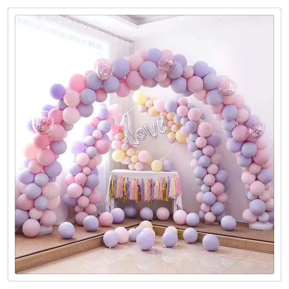 

100Pcs 10 Inch 2.2g Round Macaron Color Latex Balloon Wedding Birthday Party Ballons Decoration Baby Shower Toys Balloons
