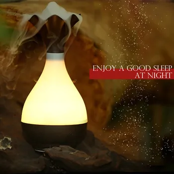 

USB Ultrasonic Air Humidifier Aromatherapy Essential Oil Aroma Diffuser with LED Night Light Mist Purifier atomizer for Home