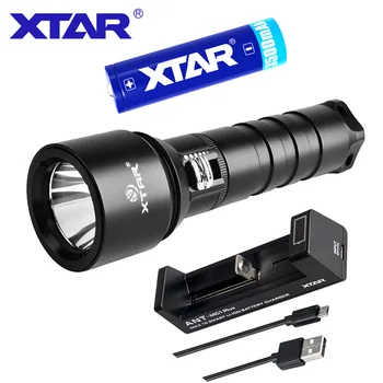 

XTAR D06 diving flashlight CREE XM-L2 U2 LED max 900 lumen beam distance 306 meter