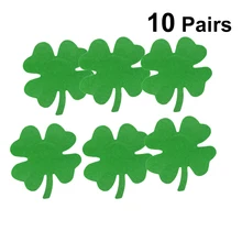 10 пар Стикини клей четырехлистный клевер Boob соски груди для женщин