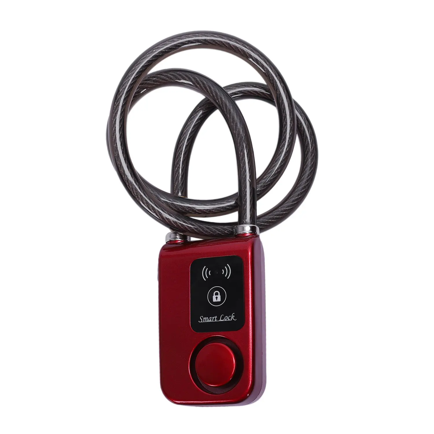 

New Outdoor Anti Theft Bicycle Lock Super Intelligent Phone App Control Smart Alarm Bluetooth Lock Waterproof 110Db Alarm Lock