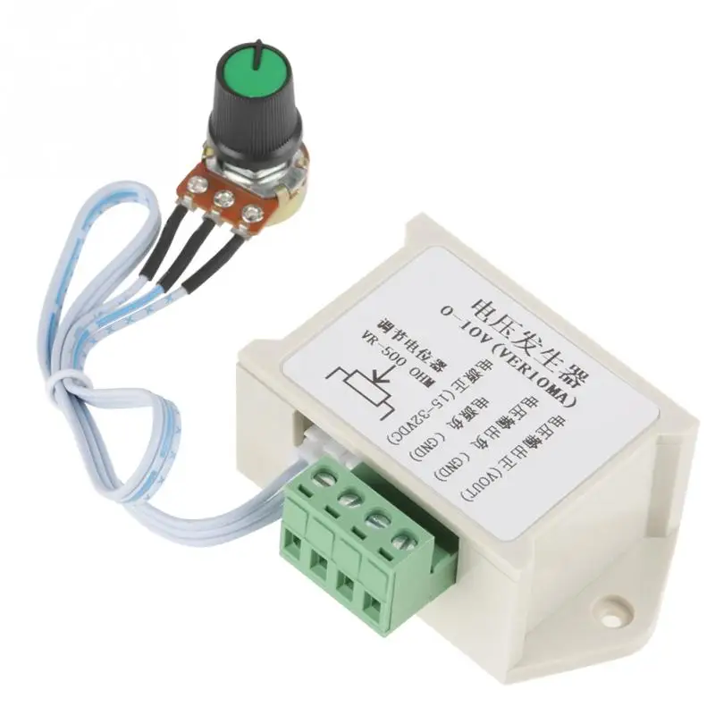 DC 0-10 В Генератор Модуль Регулируемый аналоговый Количество напряжение генератор сигнала максимум 10мА для PLC MCU