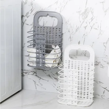

1PCS Collapsible Dirty Clothes Laundry Basket Home Storage Rack For Kid's Toy Storage Box Bathroom Laundry Hamper Organizer