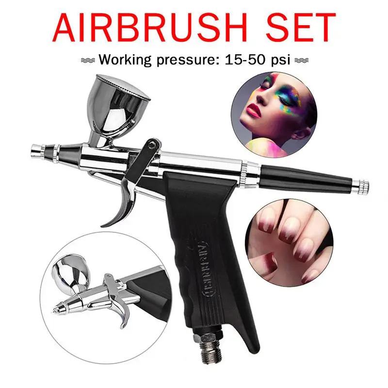 

Hot Sell 166AK Gun Spray Gun Set Wall Painting Spray Tool 0.2 / 0.3 / 0.5 Caliber Sprayer