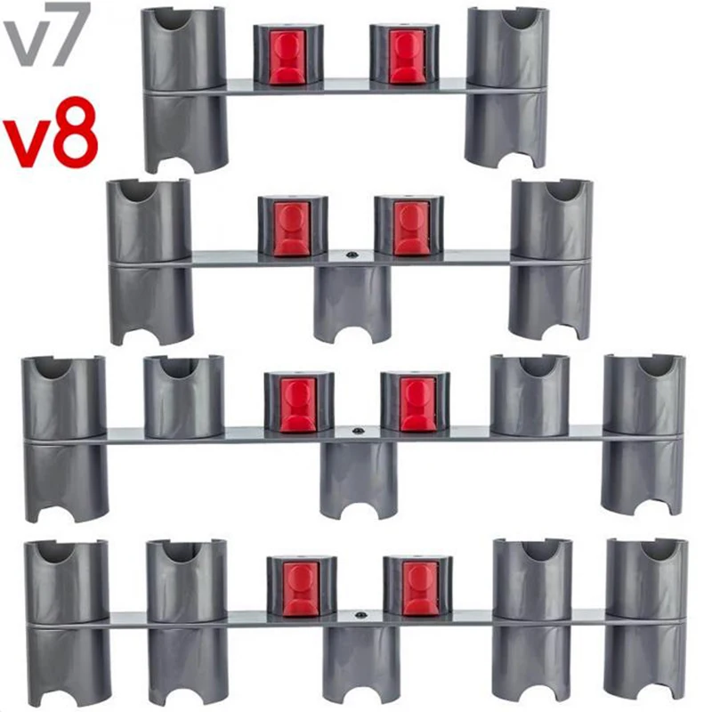 

1x Vacuum Cleaner Holder Storage Rack Stands For Dy-son Stand V7 V8 V10 Absolute Brush Tool Base Stand Organizer Container Part