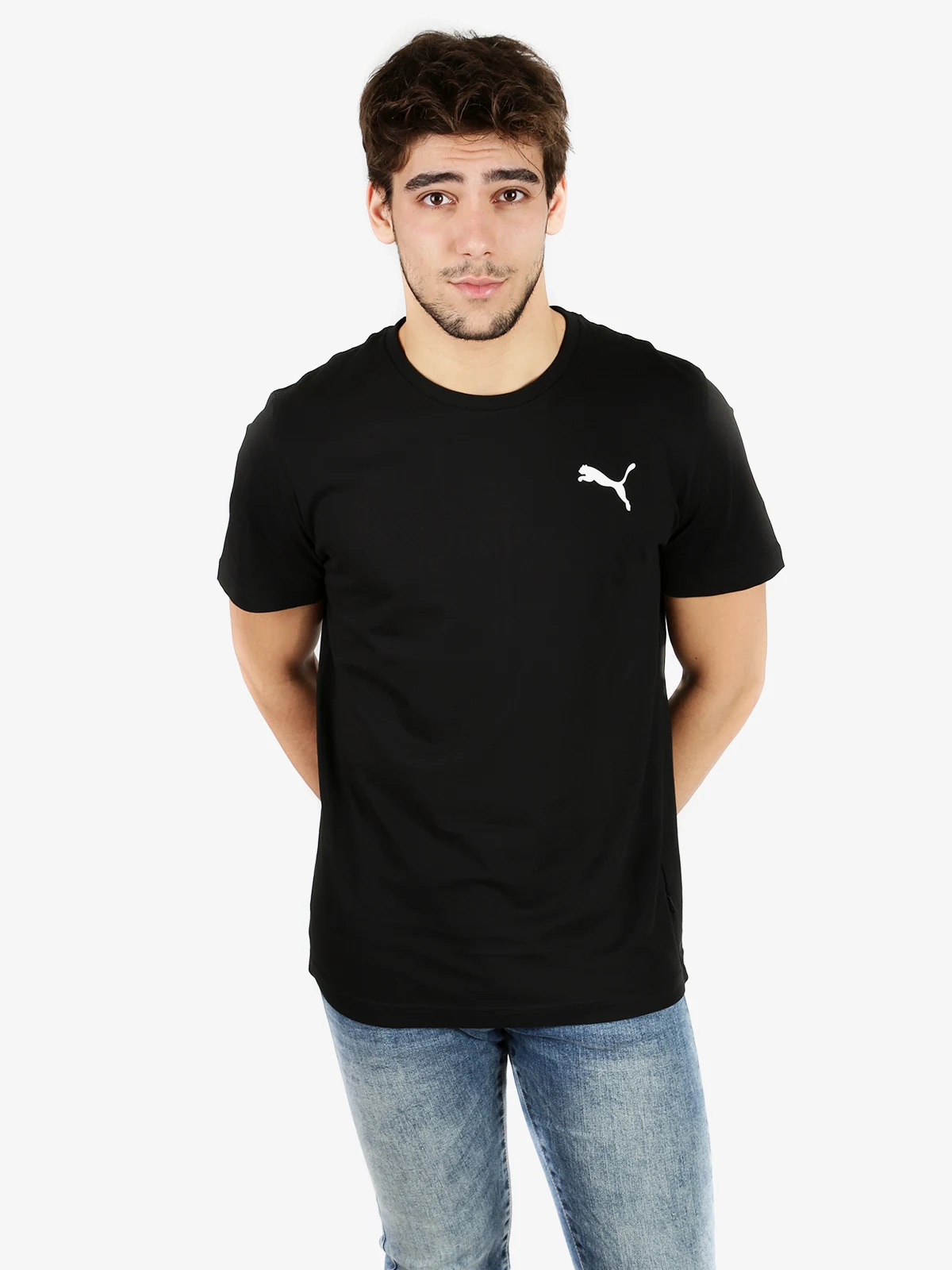 Essential Tee Shirt Black-in T-Shirts from Men's Clothing