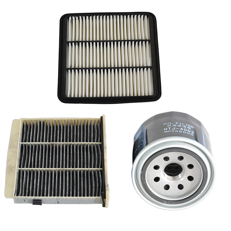 

Car Engine Air Filter Oil Filter Fuel Filter For Leopaard CS7 1.5L PAJEROio Mitsubishi Pajero IO MD404850 MD135737 MR450543