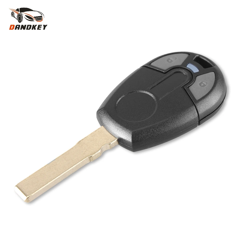 

Dandkey SIP22 Blade 2 Button Remote Key Shell Fob Case For Fiat For Brazil Positron Blade Car Replacement Key Case With Logo