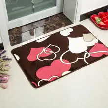 Утолщенный нескользящий Печатный Коврик для пола домашнее украшение ванной комнаты удобный волшебный нескользящий, дверной коврик