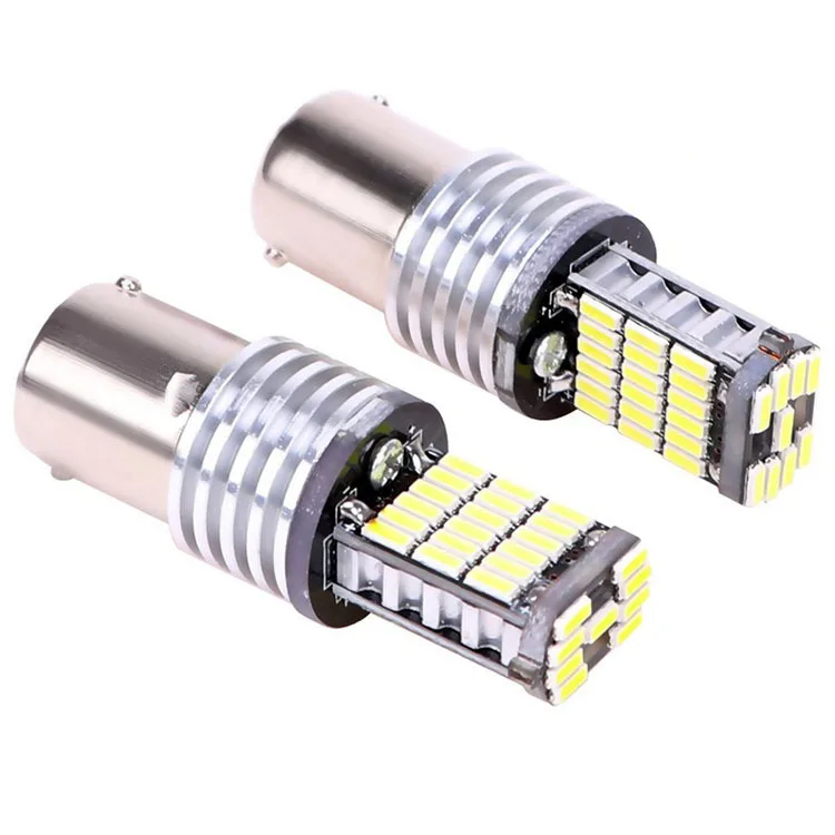 

Car Brake lamp 1156/1157 3157 7443 4014 decoding 45SMD reversing steering lamp