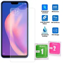 OcioDual, Protector de pantalla de vidrio templado Premium para Cristal Xiaomi Mi 8 Lite 9H 2.5D 0,3mm, antiarañazos