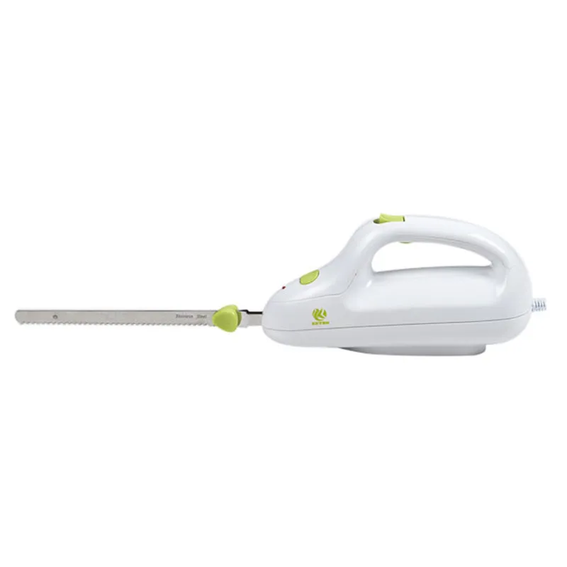 

110W Kitchen Electric Bread Knife Automatic Cutter Stainless Steel Blade Serrated Knife 220V EU Plug