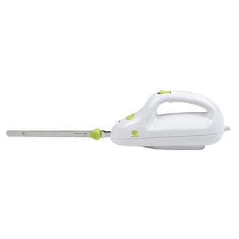 

110W Kitchen Electric Bread Knife Automatic Cutter Stainless Steel Blade Serrated Knife 220V EU Plug