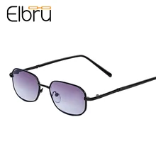 Elbru мужские металлические бифокальные очки для чтения, солнцезащитные очки для мужчин, бизнес HD очки для вождения, очки для дальнозоркости, Wite чехол, унисекс