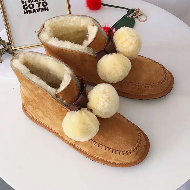 Sn Femmes Bérets Automne En Chaussures Vache Véritable 2018 Pas Pour Caoutchouc gray Style Red Nouveau Cher Printemps Demi pink Peau De chestnut Laine noir Les Cuir Bottes wxwp0n1qr
