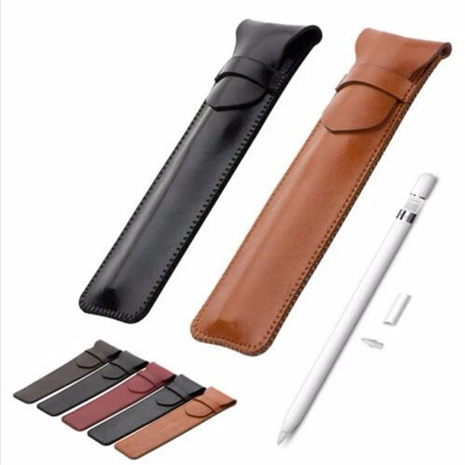 Для Apple Pencil чехол из искусственной кожи рукавом сумка планшет сенсорный Стилус Защитная обмотка Чехол для iPad Pro