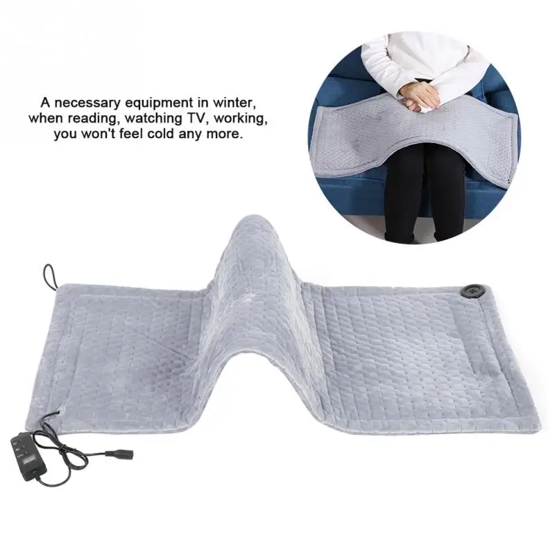 Electric Heating Pad Warming Mat Heated Double Blanket Adjustable