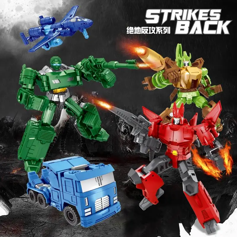 6 style Anime Transformation 4 Car Robot Toys PVC Action Figure Classic Model toys Brinquedos Car Robot For Children Toys Gift 6 style Anime Transformation 4 Car Robot Toys PVC Action Figure Classic Model toys Brinquedos Car Robot For Children Toys Gift
