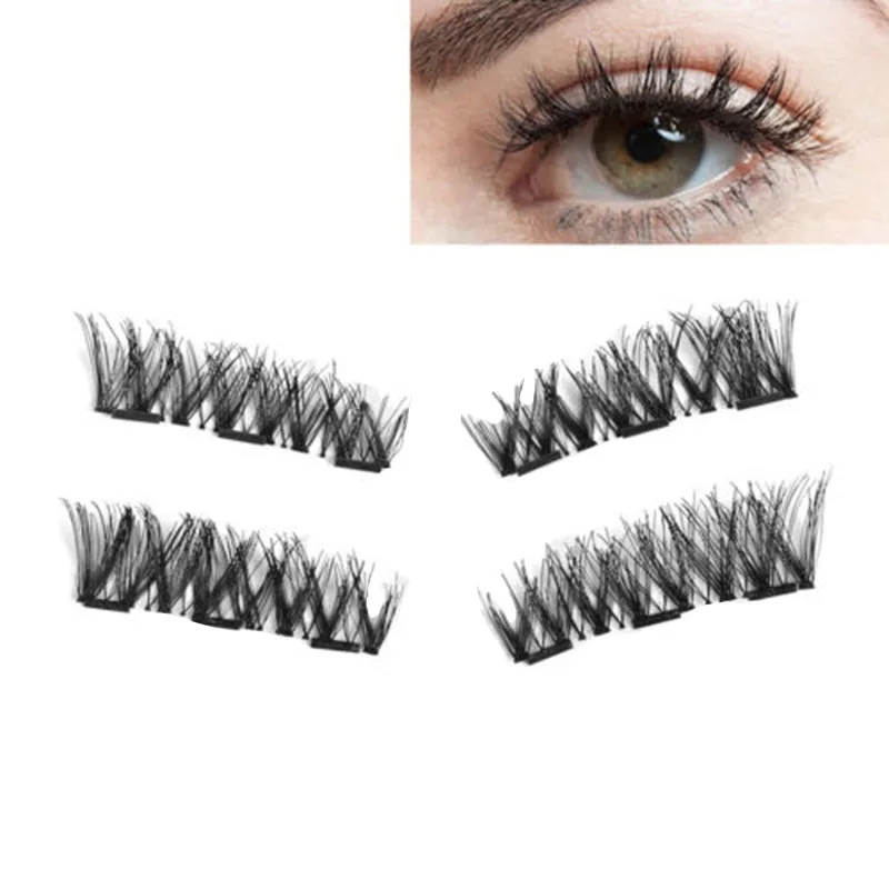 

Strong Magnetic EyeLashes False 3D Magnet Eye Lashes Natural Extensions Reusable