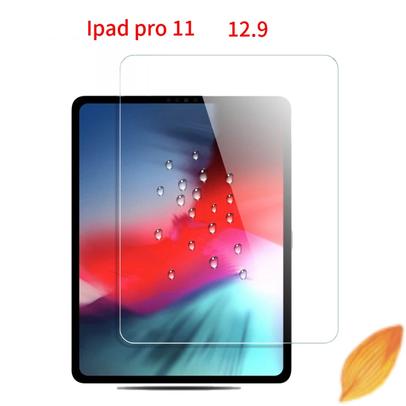 Для Apple iPad Pro 11 дюймов /12. 9 дюймов Экран протектор Защитная пленка из закаленного высокопрочного Стекло пленка ультра-прозрачная Экран защитная пленка