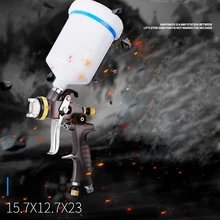 Профессиональный распылитель LVLP,, 1,3 мм, насадка, мини распылитель, аэрограф для нанесения краски, пистолет