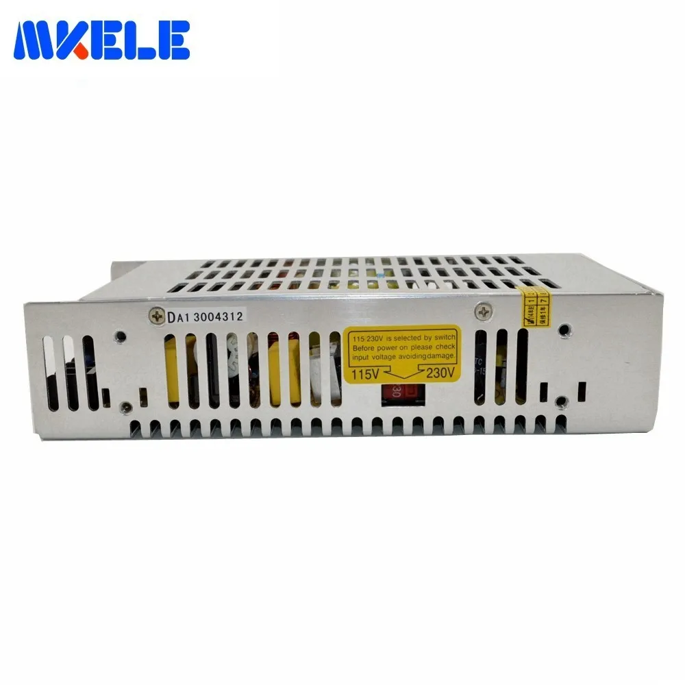 Импульсный источник питания Ac 110C 220 В в пост. Тока 5 12 24 48 201 Вт для светодиодных