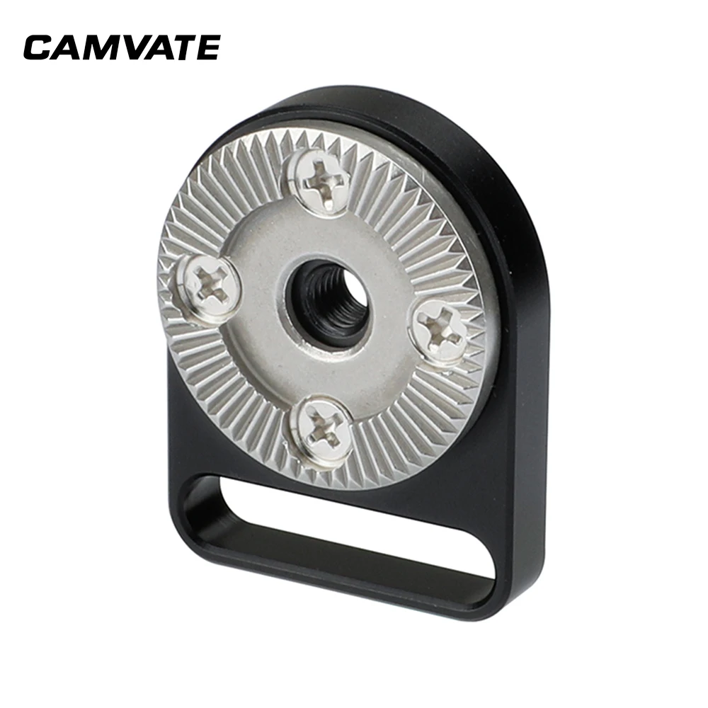 Кронштейн для камеры CAMVATE Standard M6 Female ARRI Rosette с деревянной ручкой шарнирным рычагом