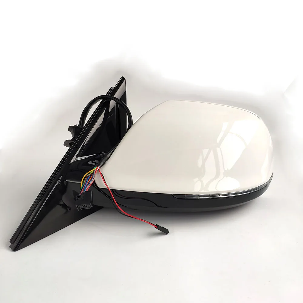  New 9 Pins Power Heated& Adjustable Glass LED Turn Signal Side View Mirror For Audi Q5 09-2015 - 33013890847