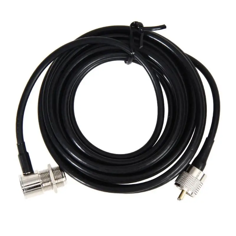 

16ft Cable for Car Mobile Radio Antenna Feeder Cable SMA-Male Connector Coaxial Cable PL-259 SO-239 Extension Cable for Mobile R